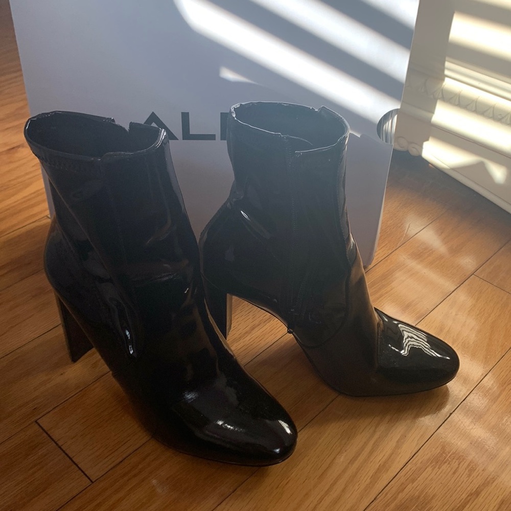 Aldo Aurellane Patent leather boots